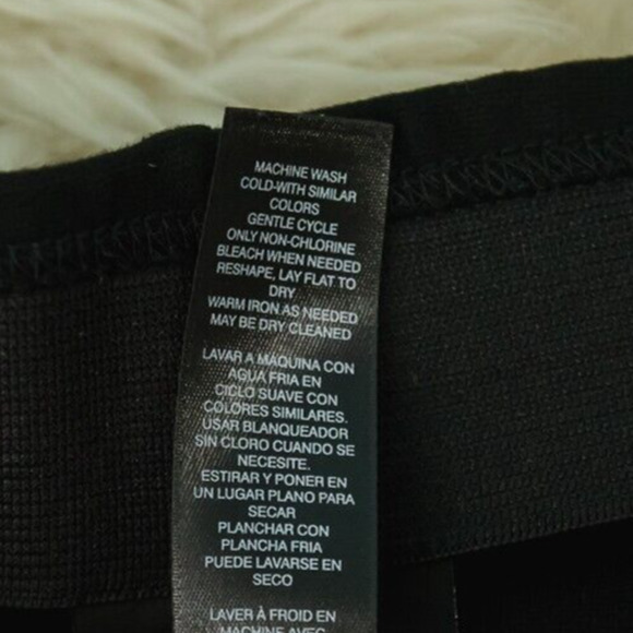 Chico's 3 Size XL Black So Slimming Harper Pull On Stretch Waist Knit Leggings - Picture 5 of 7